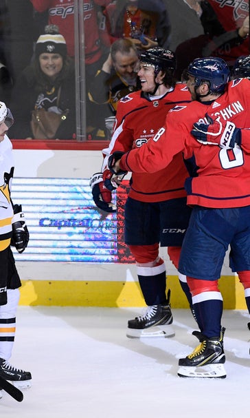 After shot to head from Malkin, Oshie lifts Caps over Pens